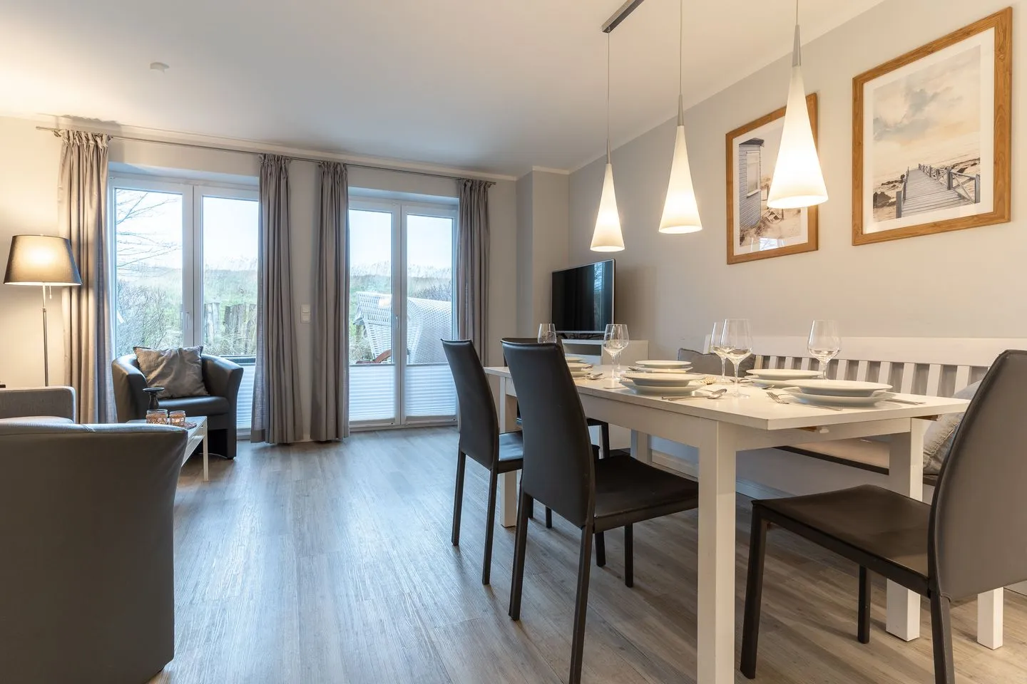 Quartier Deich-4 Ferienhaus Quartier Deich 4 Deichgold SPO Ording - 