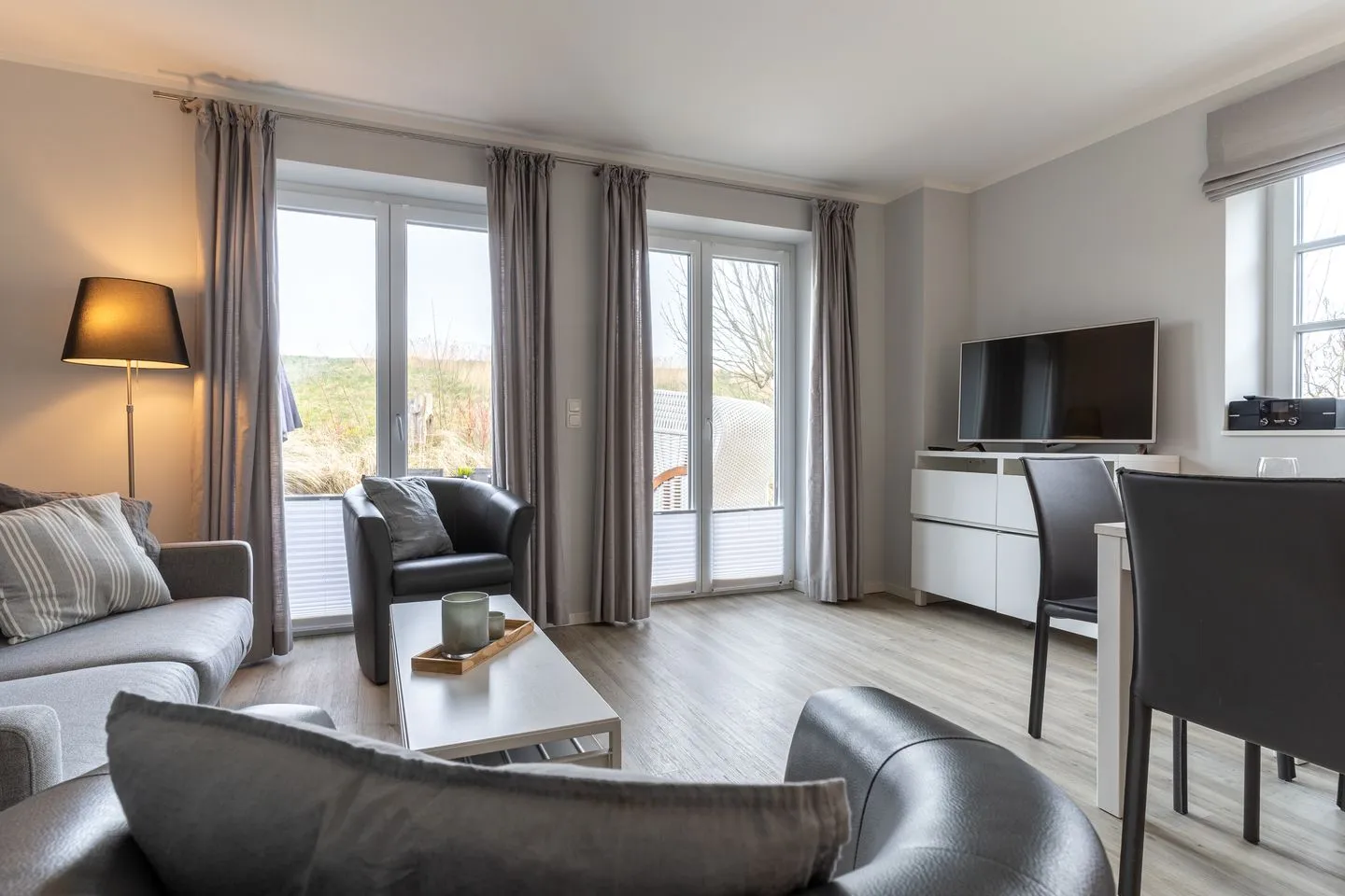 Quartier Deich-4 Ferienhaus Quartier Deich 4 Dünengold SPO Ording - 