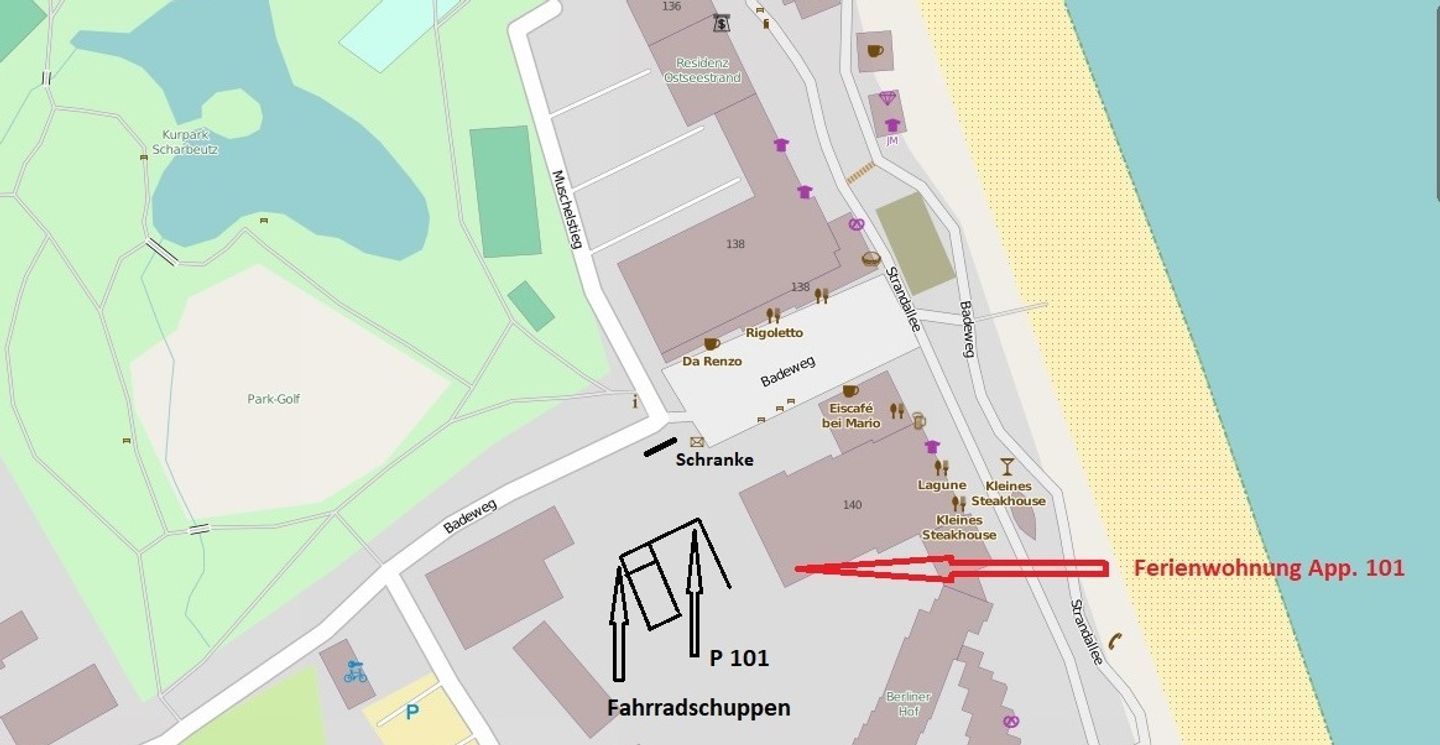 TER/101 - Terrassenhuegel -Teilseeblick Scharbeutz - Grundriss