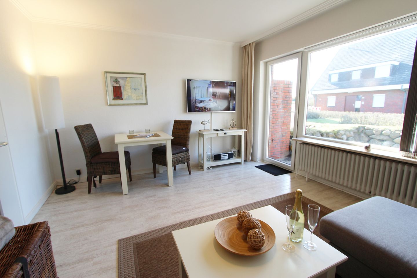  "Kleine Heimat" - Dünenstr. 31 B, EG rechts Wenningstedt - Wohnzimmer