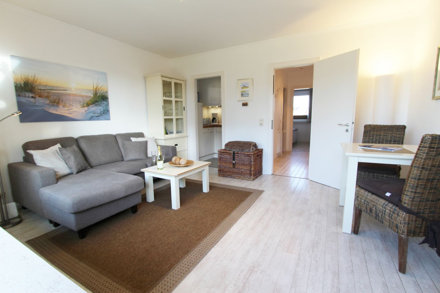  "Kleine Heimat" - Dünenstr. 31 B, EG rechts Wenningstedt - Wohnzimmer