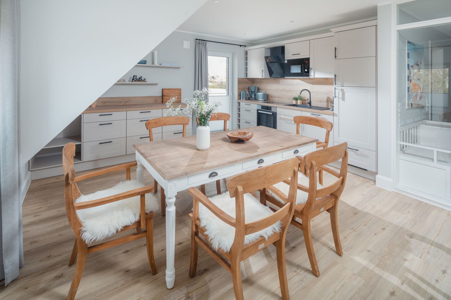 SandWärme Norderney - die insellotsen Norderney / SandWärme - Esstisch