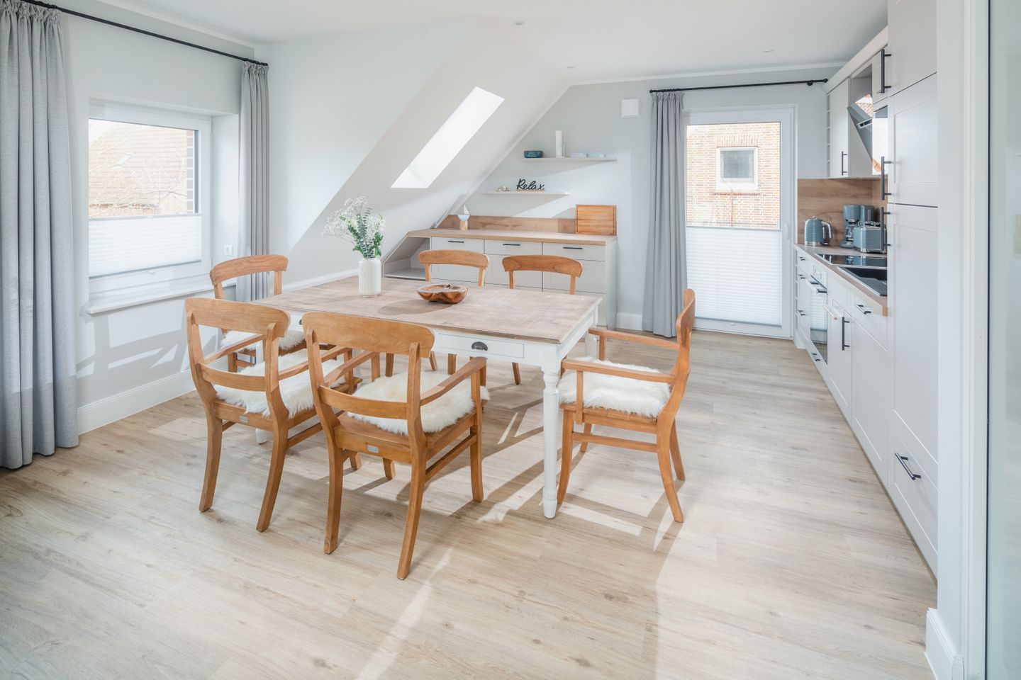 SandWärme Norderney - die insellotsen Norderney / SandWärme - Esstisch