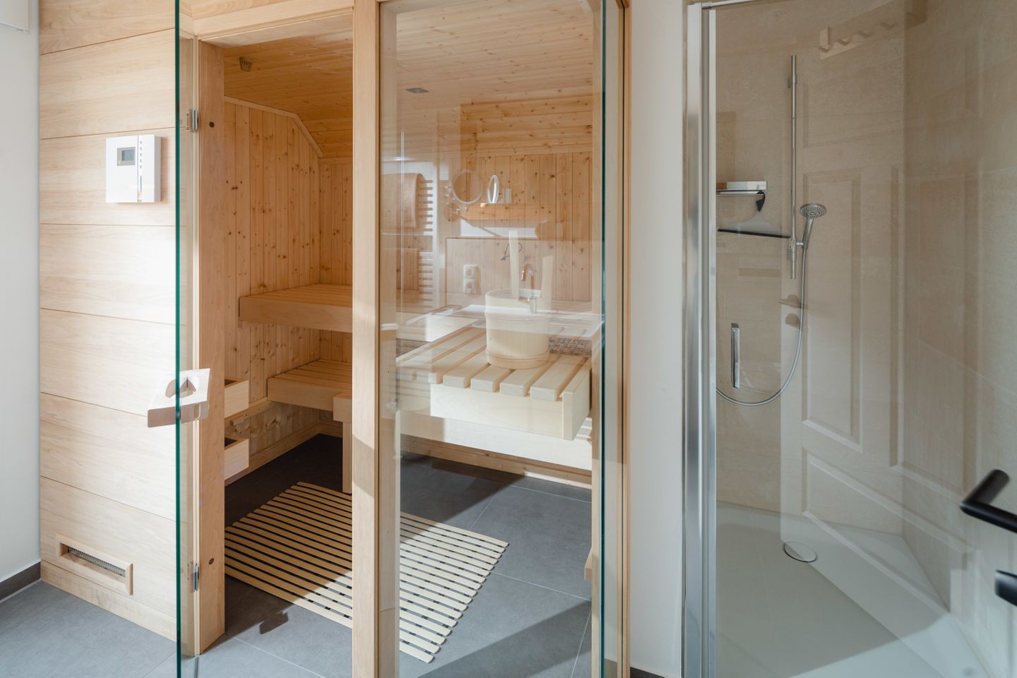 SandWärme Norderney - die insellotsen Norderney / SandWärme - wohnungseigene Sauna