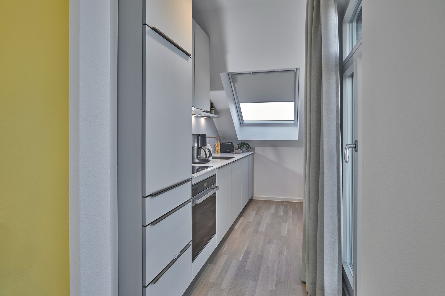 Lüttjeod Apartmentvilla Lüttjeod Apartmentvilla 15 Langeoog - Küchenzeile mit Backofen