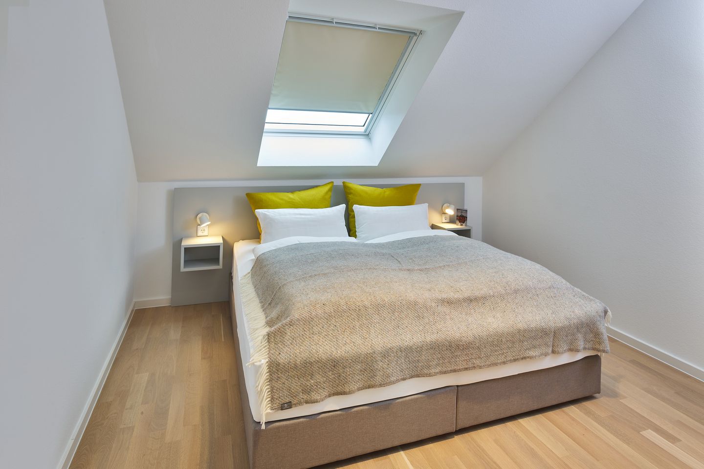 Lüttjeod Apartmentvilla Lüttjeod Apartmentvilla 15 Langeoog - Schlafzimmer mit Doppelbett