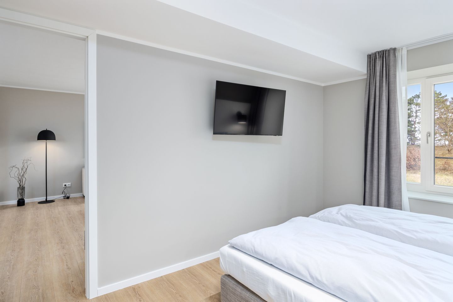 Strandresidenzen Binz-Prora Strandresidenzen Binz-Prora D1.1 Rügen - Schlafzimmer mit Doppelbett