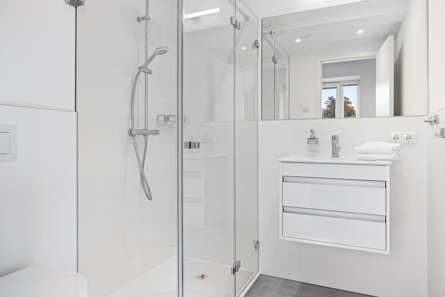 Strandresidenzen Binz-Prora Strandresidenzen Binz-Prora D3.1 Rügen - Badezimmer mit Dusche