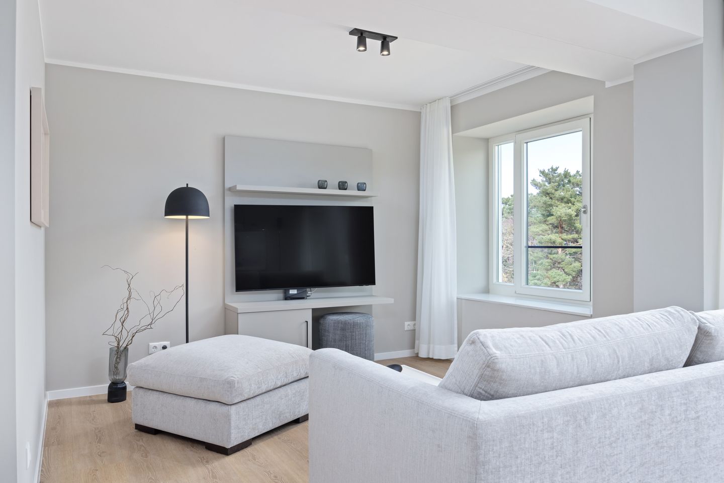 Strandresidenzen Binz-Prora Strandresidenzen Binz-Prora D3.4 Rügen - Wohn-Essbereich mit Couch