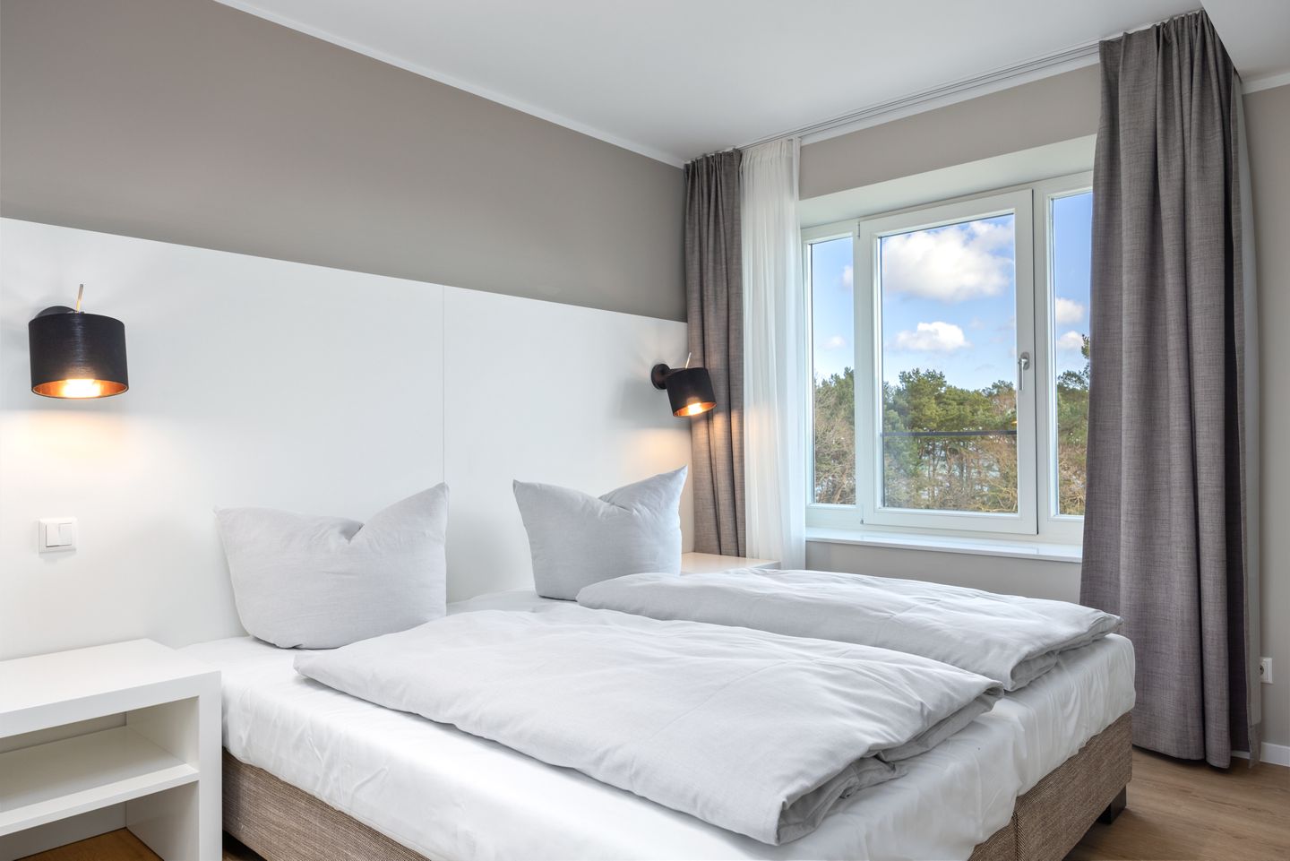 Strandresidenzen Binz-Prora Strandresidenzen Binz-Prora D4.1 Rügen - Schlafzimmer mit Doppelbett