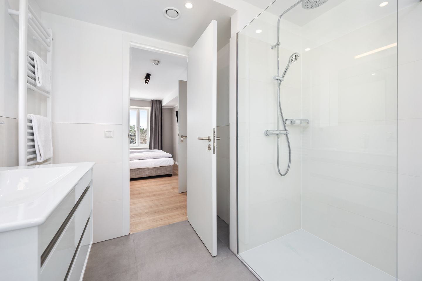 Strandresidenzen Binz-Prora Strandresidenzen Binz-Prora D4.1 Rügen - Badezimmer mit Dusche