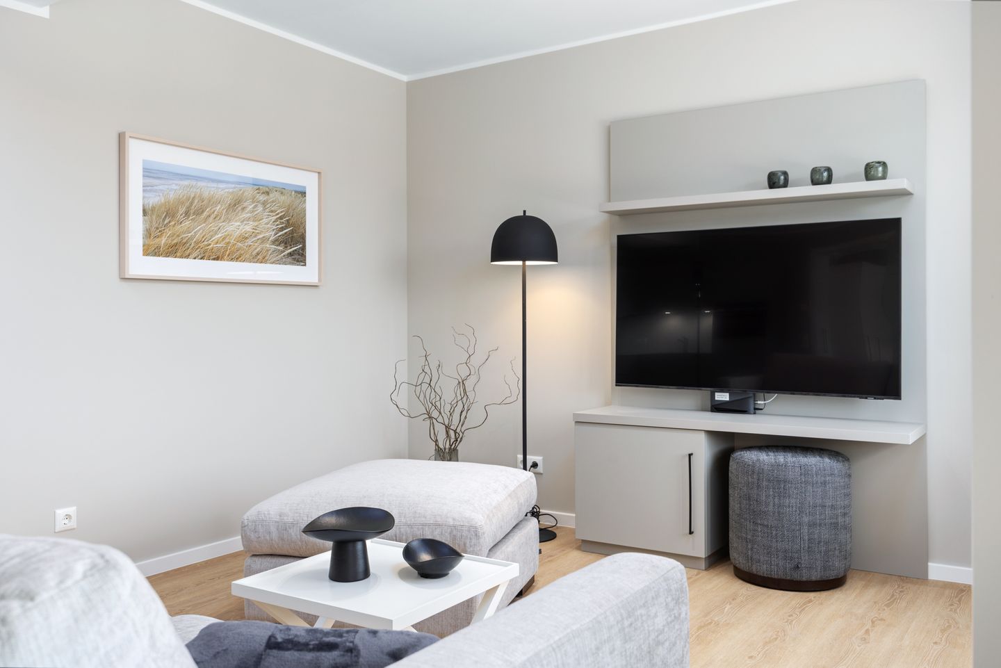 Strandresidenzen Binz-Prora Strandresidenzen Binz-Prora D4.4 Rügen - Wohn-Essbereich mit Couch