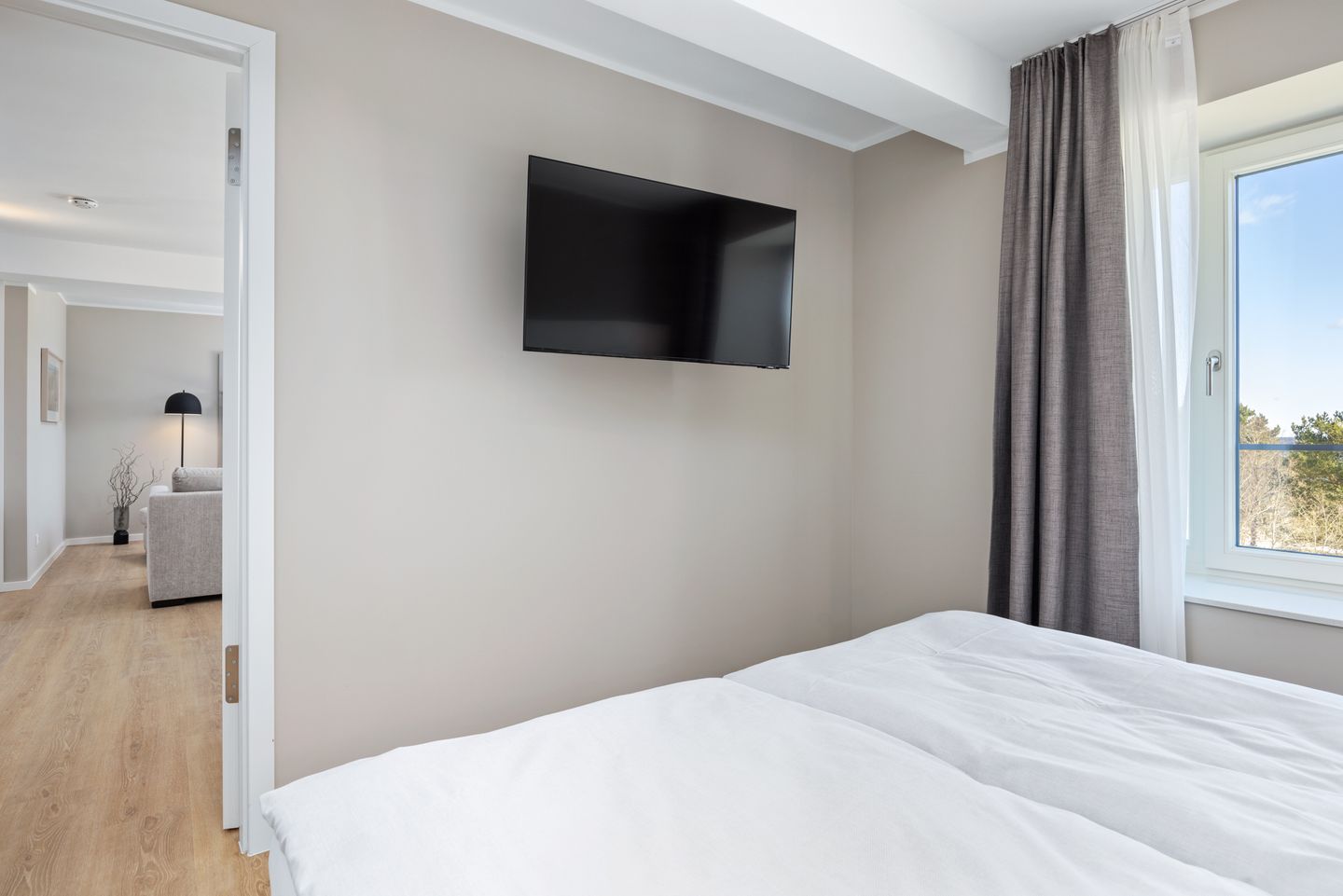 Strandresidenzen Binz-Prora Strandresidenzen Binz-Prora D4.4 Rügen - Schlafzimmer mit Doppelbett