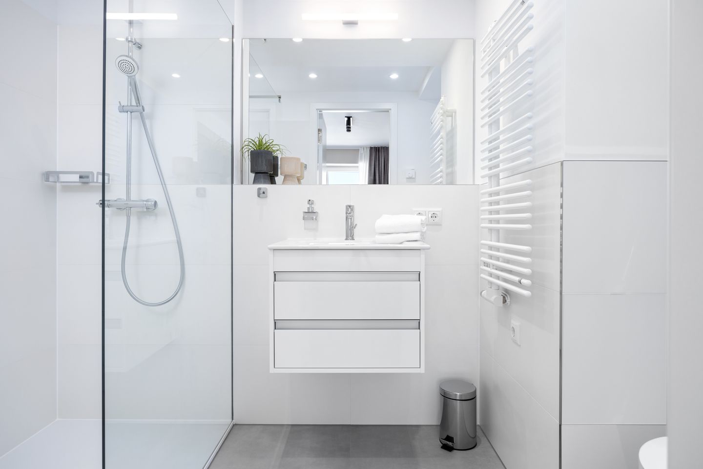 Strandresidenzen Binz-Prora Strandresidenzen Binz-Prora D4.4 Rügen - Badezimmer mit Dusche