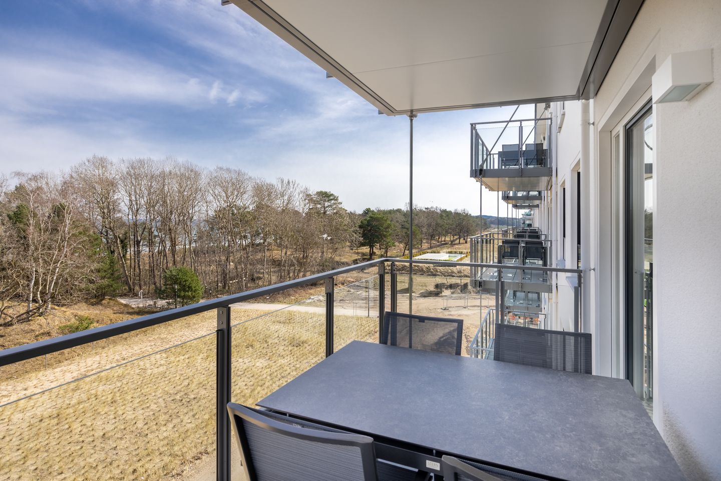 Strandresidenzen Binz-Prora Strandresidenzen Binz-Prora D4.4 Rügen - Balkon mit Überdachung