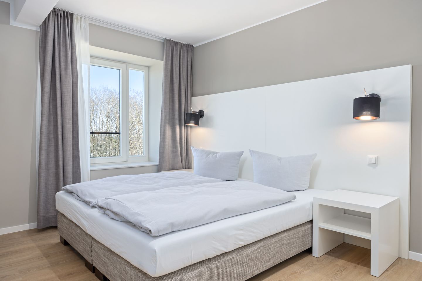 Strandresidenzen Binz-Prora Strandresidenzen Binz-Prora D4.5 Rügen - Schlafzimmer mit Doppelbett