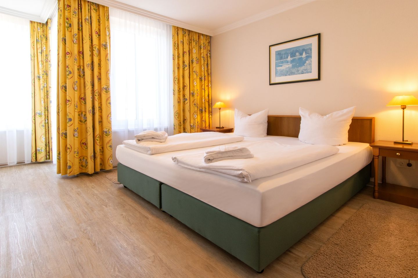 Seehof Seehof 122 Usedom - Schlafzimmer mit Doppelbett