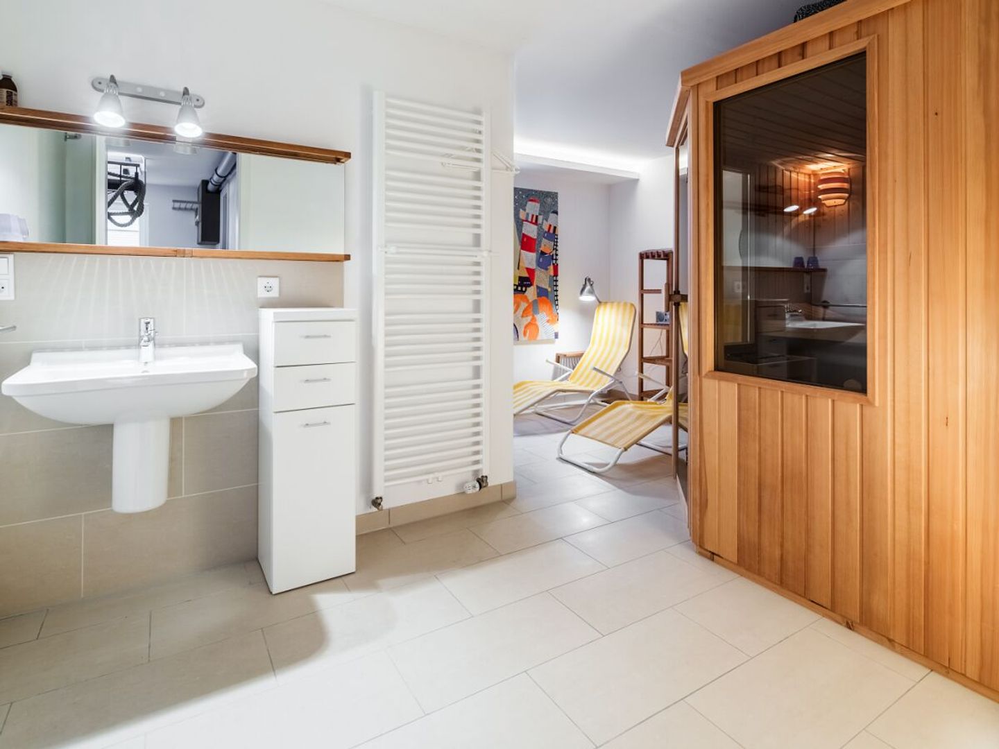  Kapitänshaus Strandhuus Norderney - Badezimmer