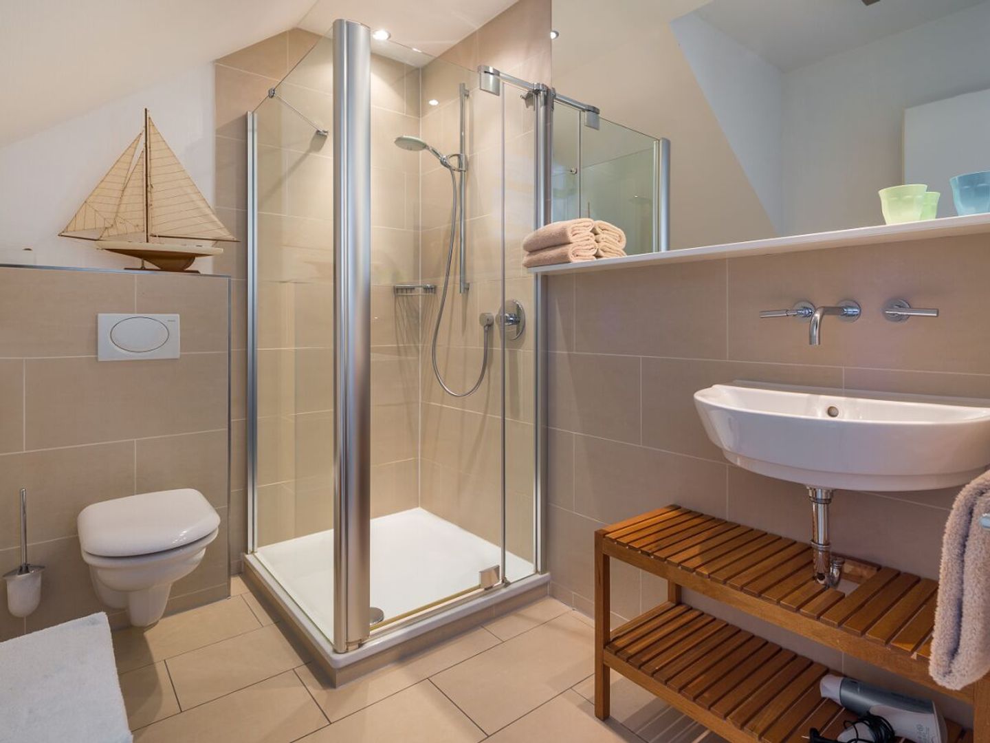  Kapitänshaus Strandhuus Norderney - Badezimmer