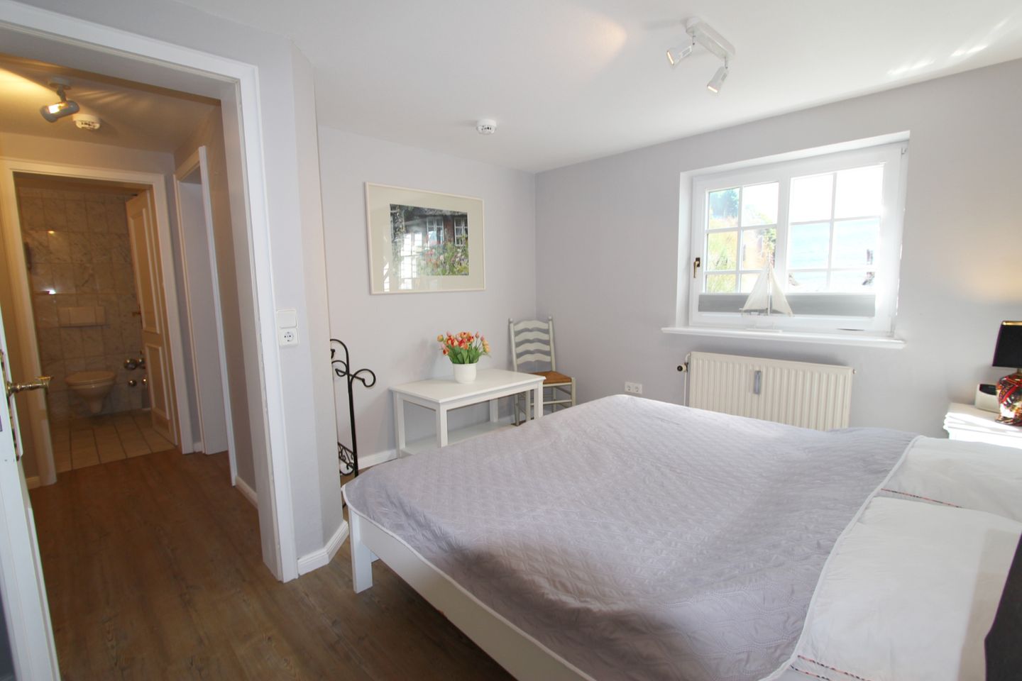 Haus Meeresbrise - Westerstr. 26a, App. 4 Wenningstedt - Schlafzimmer