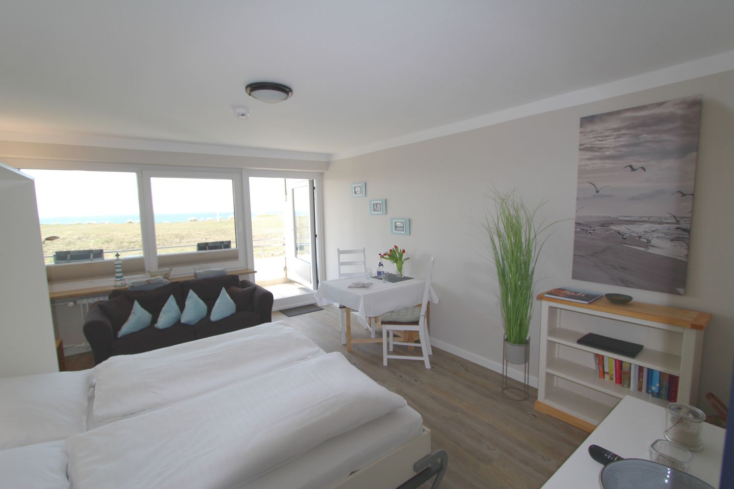 Dünenhof zum Kronprinzen- Seestr. 18, App. 27 Wenningstedt - Wohnzimmer