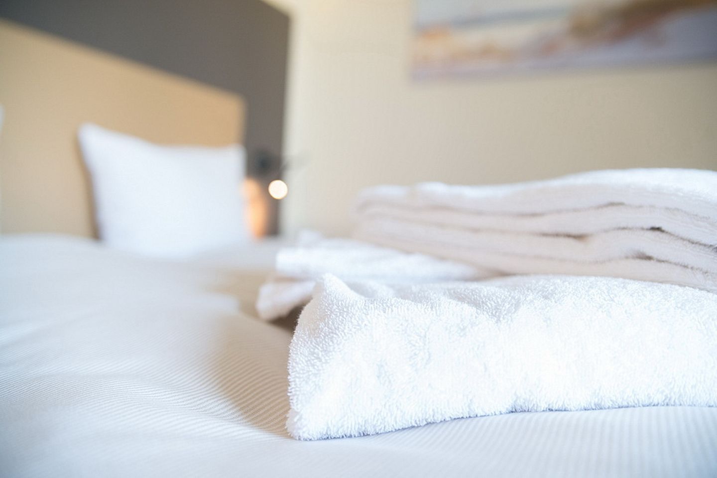 Resort Deichgraf Resort Deichgraf 31-01 Wremen - Schlafzimmer mit Doppelbett