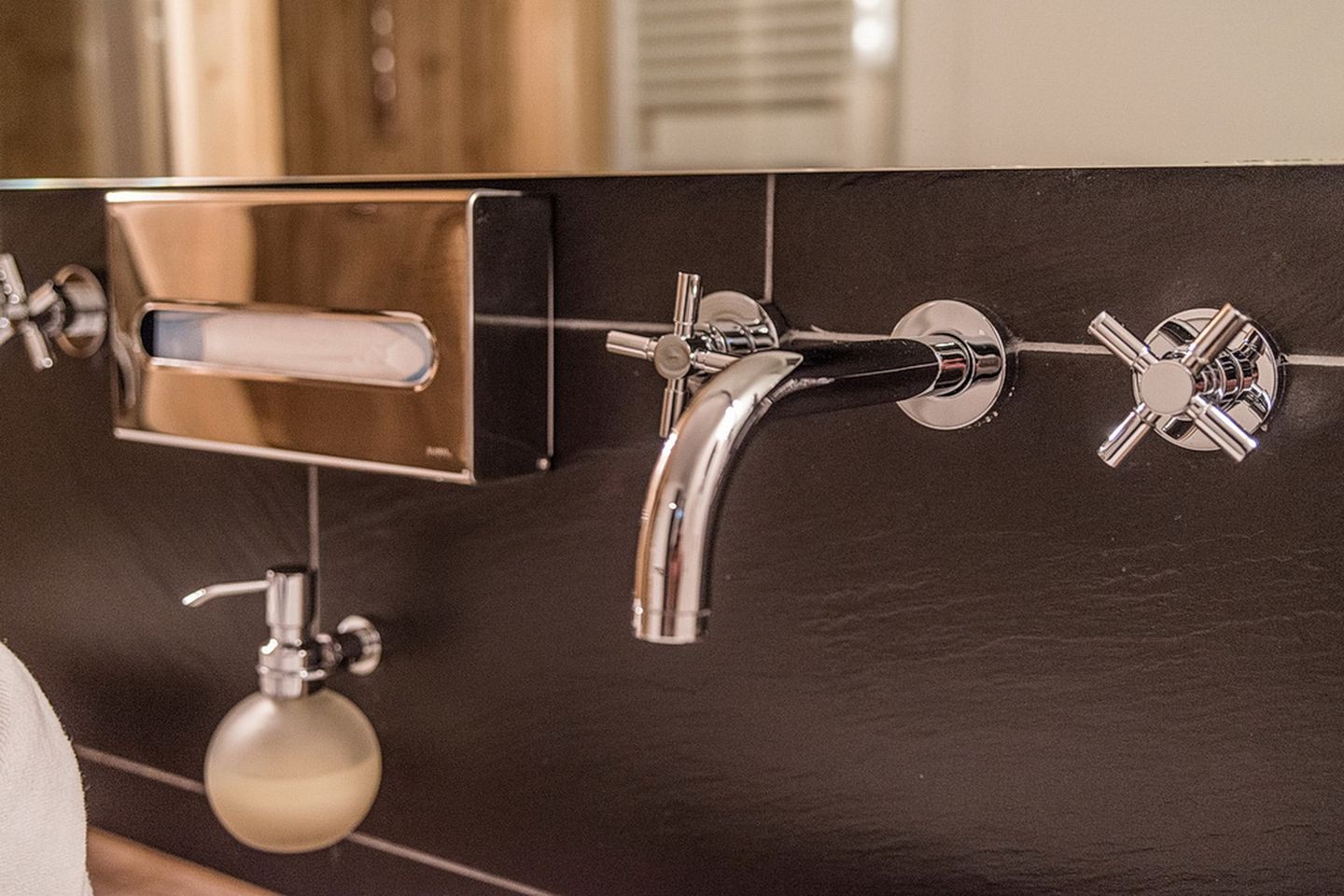 Resort Deichgraf Resort Deichgraf 31-01 Wremen - Badezimmer mit Waschtisch