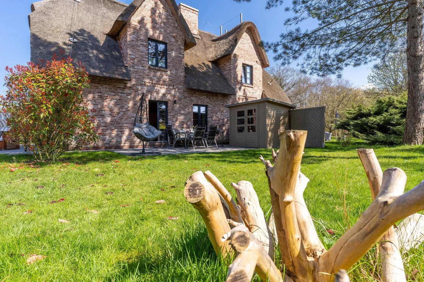 Reetdachhaus Dünenstieg Reetdachhaus Dünenstieg acht SPO Dorf - 