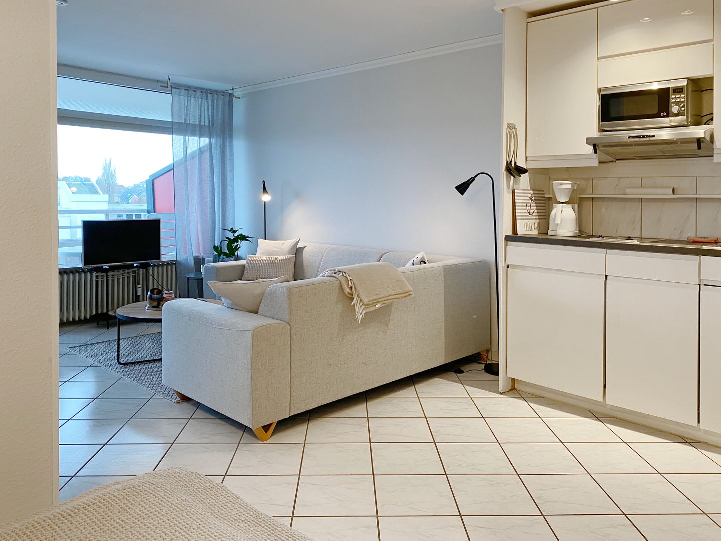 Kaiserhof Apartment 789, Typ D  - Wohnzimmer