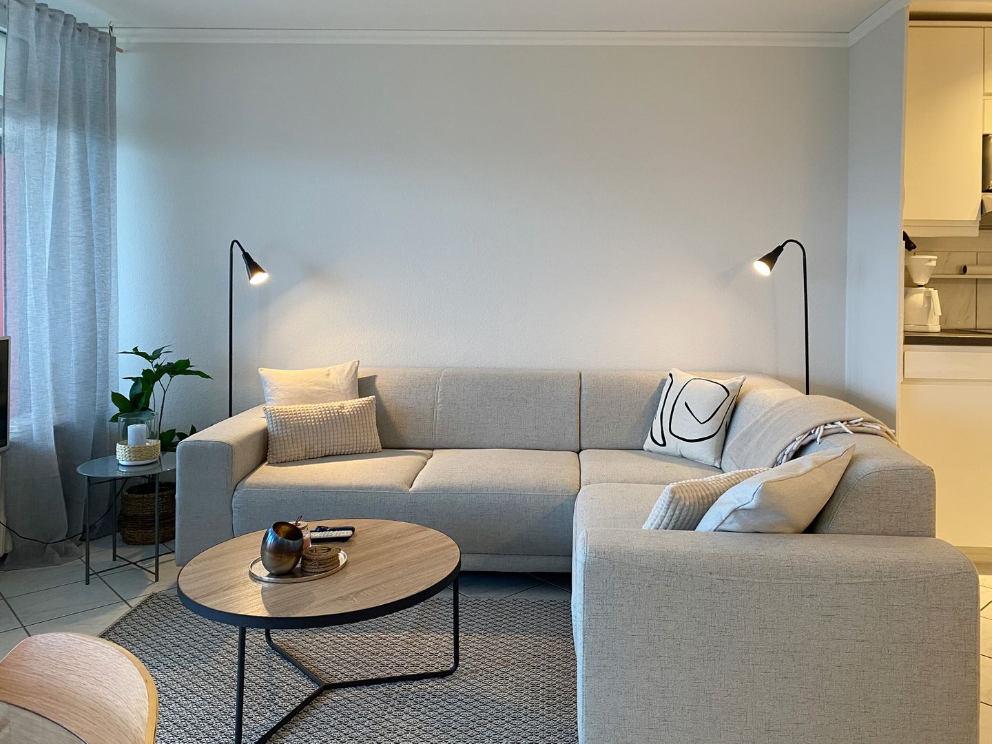 Kaiserhof Apartment 789, Typ D  - Wohnzimmer