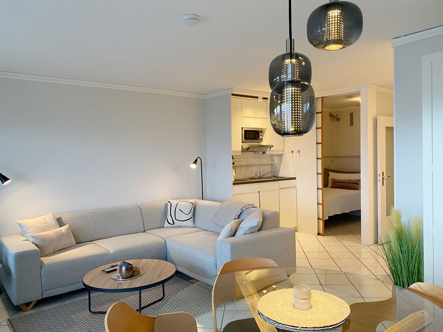 Kaiserhof Apartment 789, Typ D  - Wohnzimmer