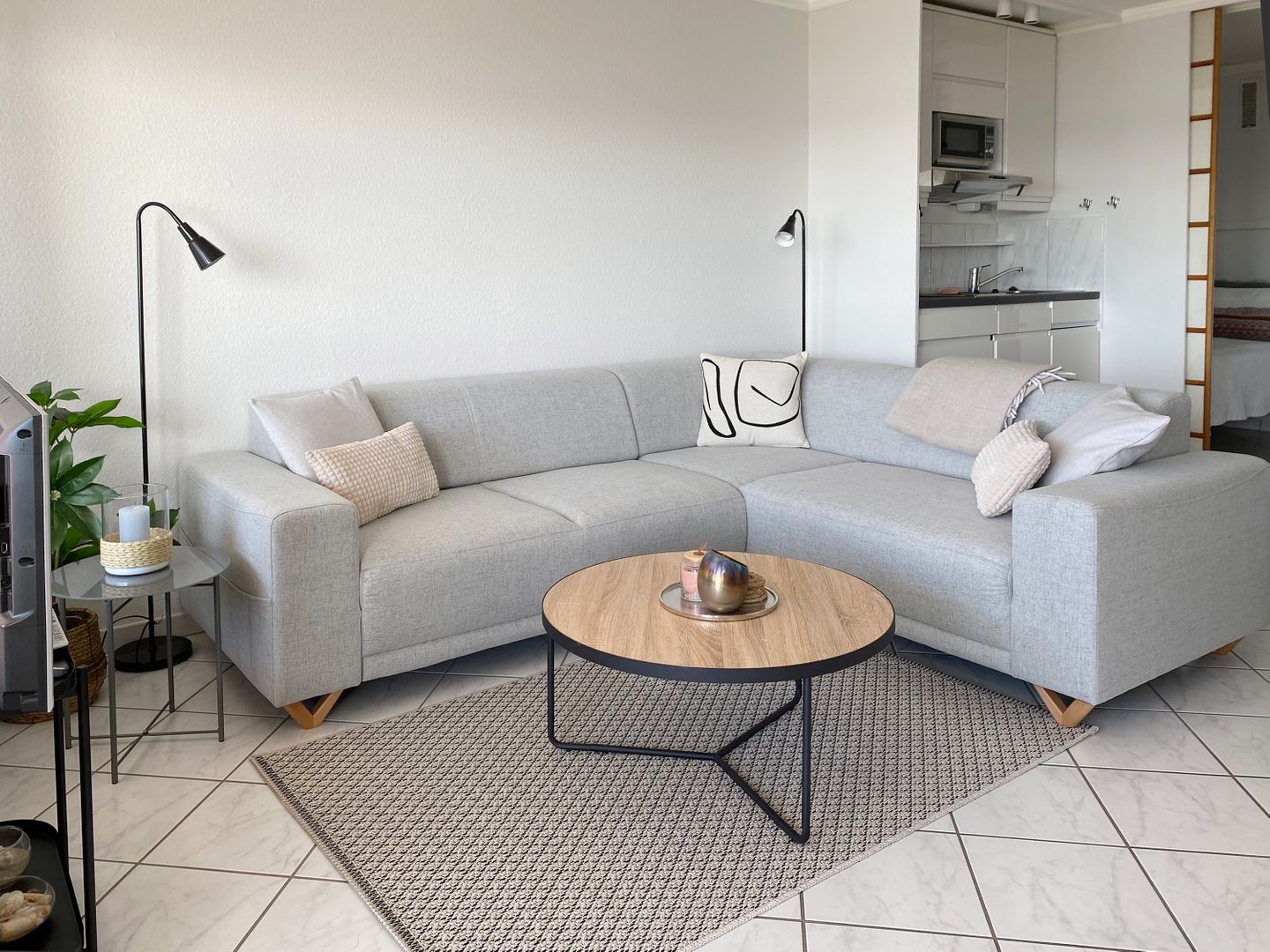 Kaiserhof Apartment 789, Typ D  - Wohnzimmer