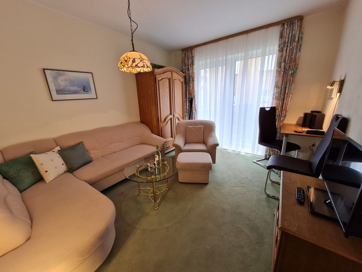 Haus Ekke Nekkepenn II, Whg. C1 Wyk auf Föhr - Wohnzimmer