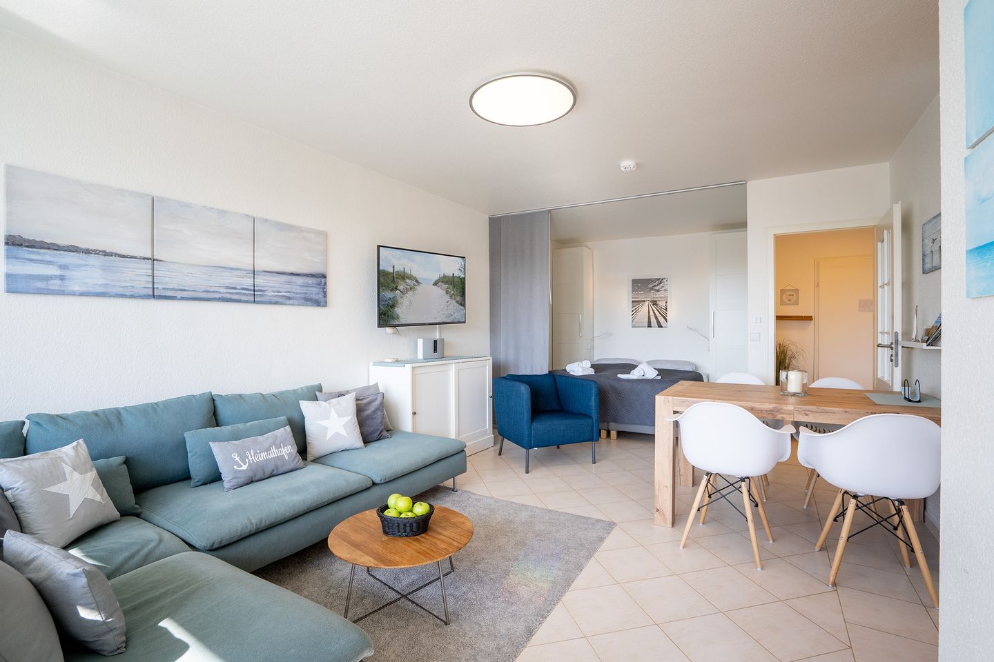  H3/53 - Hanseat - Außenschwimmbad Scharbeutz - Wohnzimmer