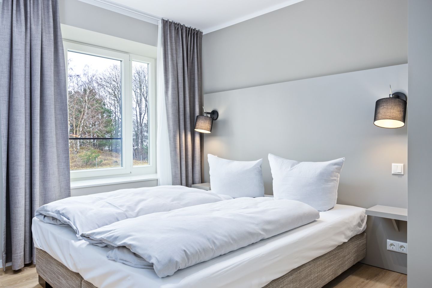 Strandresidenzen Binz-Prora Strandresidenzen Binz-Prora D1.2 Rügen - Schlafzimmer mit Doppelbett