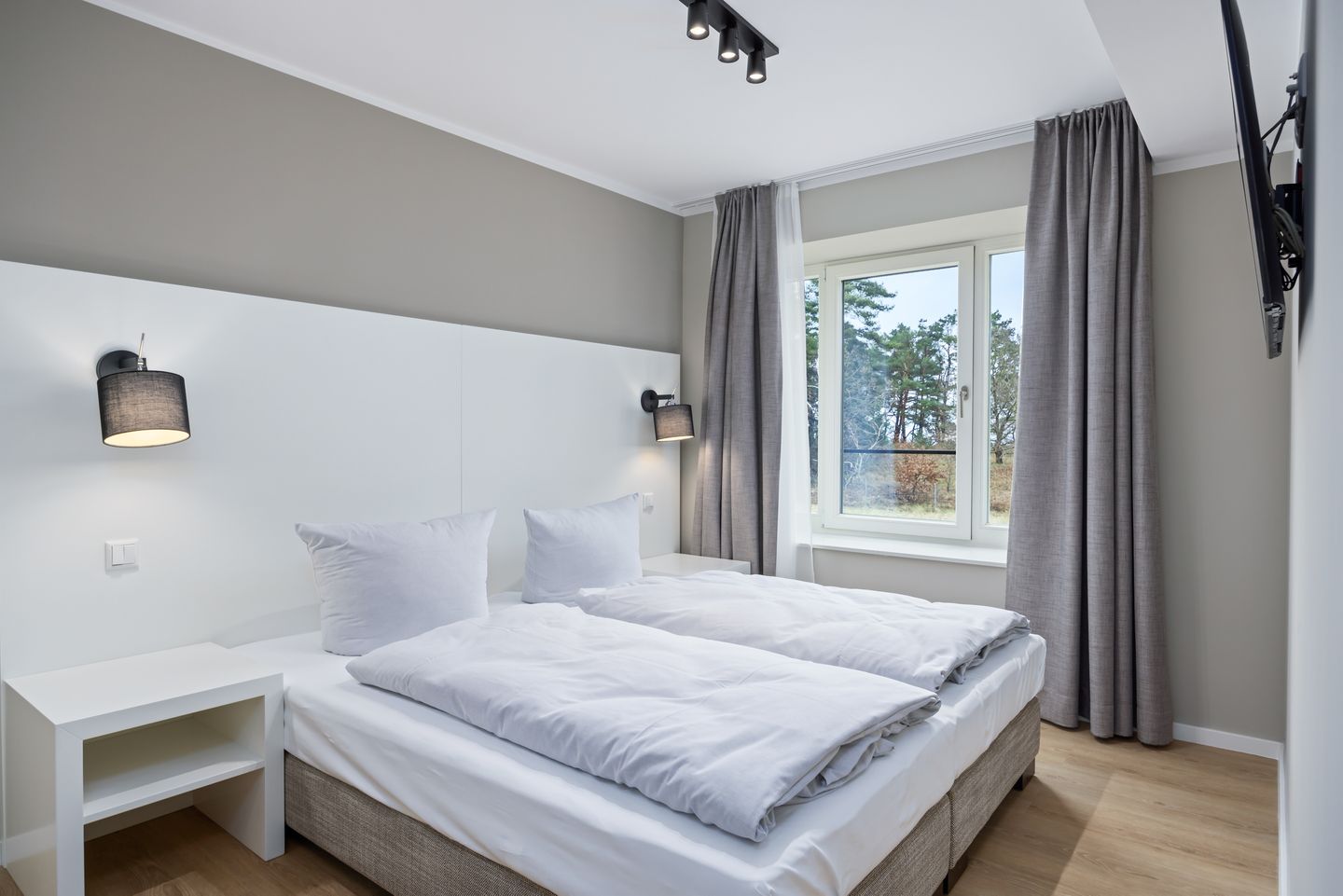 Strandresidenzen Binz-Prora Strandresidenzen Binz-Prora D1.2 Rügen - Schlafzimmer mit Doppelbett