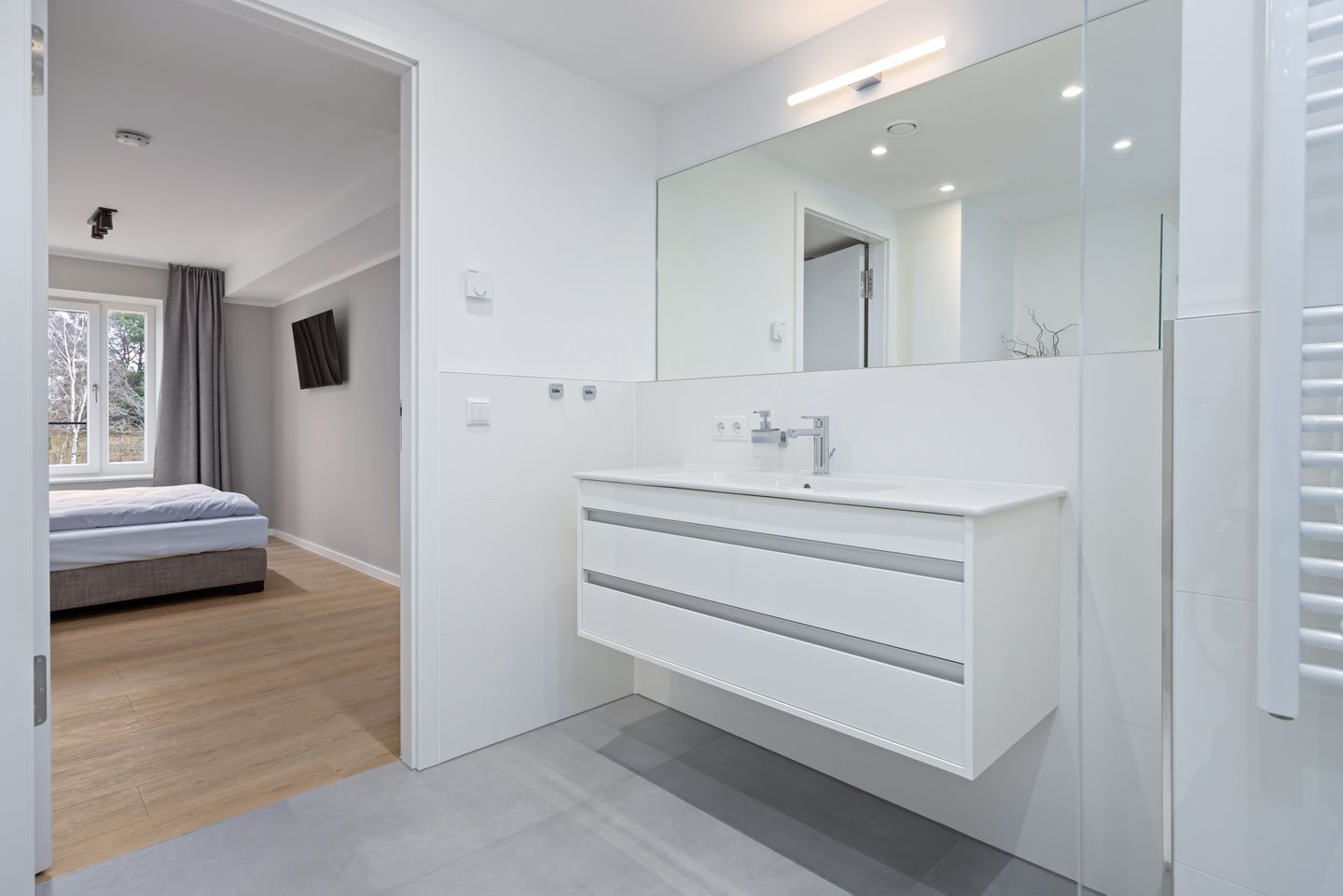 Strandresidenzen Binz-Prora Strandresidenzen Binz-Prora D1.2 Rügen - Badezimmer mit Dusche