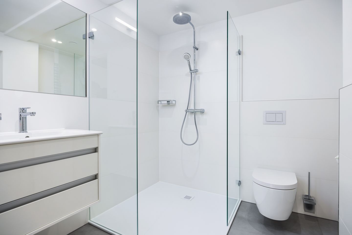 Strandresidenzen Binz-Prora Strandresidenzen Binz-Prora D1.3 Rügen - Badezimmer mit Dusche