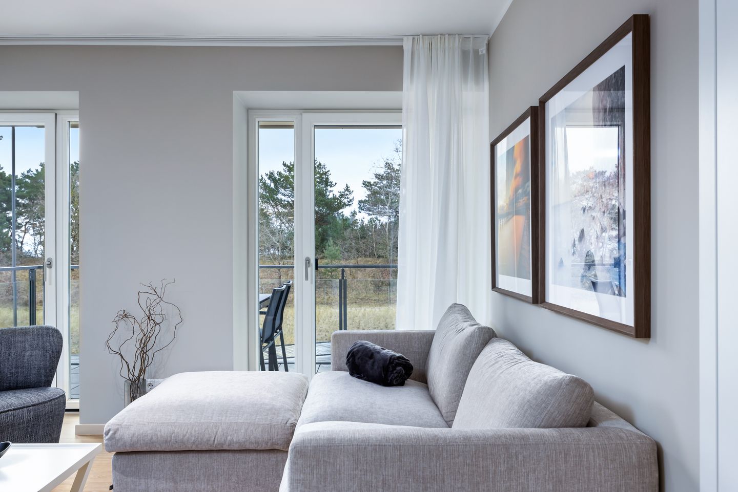 Strandresidenzen Binz-Prora Strandresidenzen Binz-Prora D1.3 Rügen - Wohn-Essbereich mit Couch