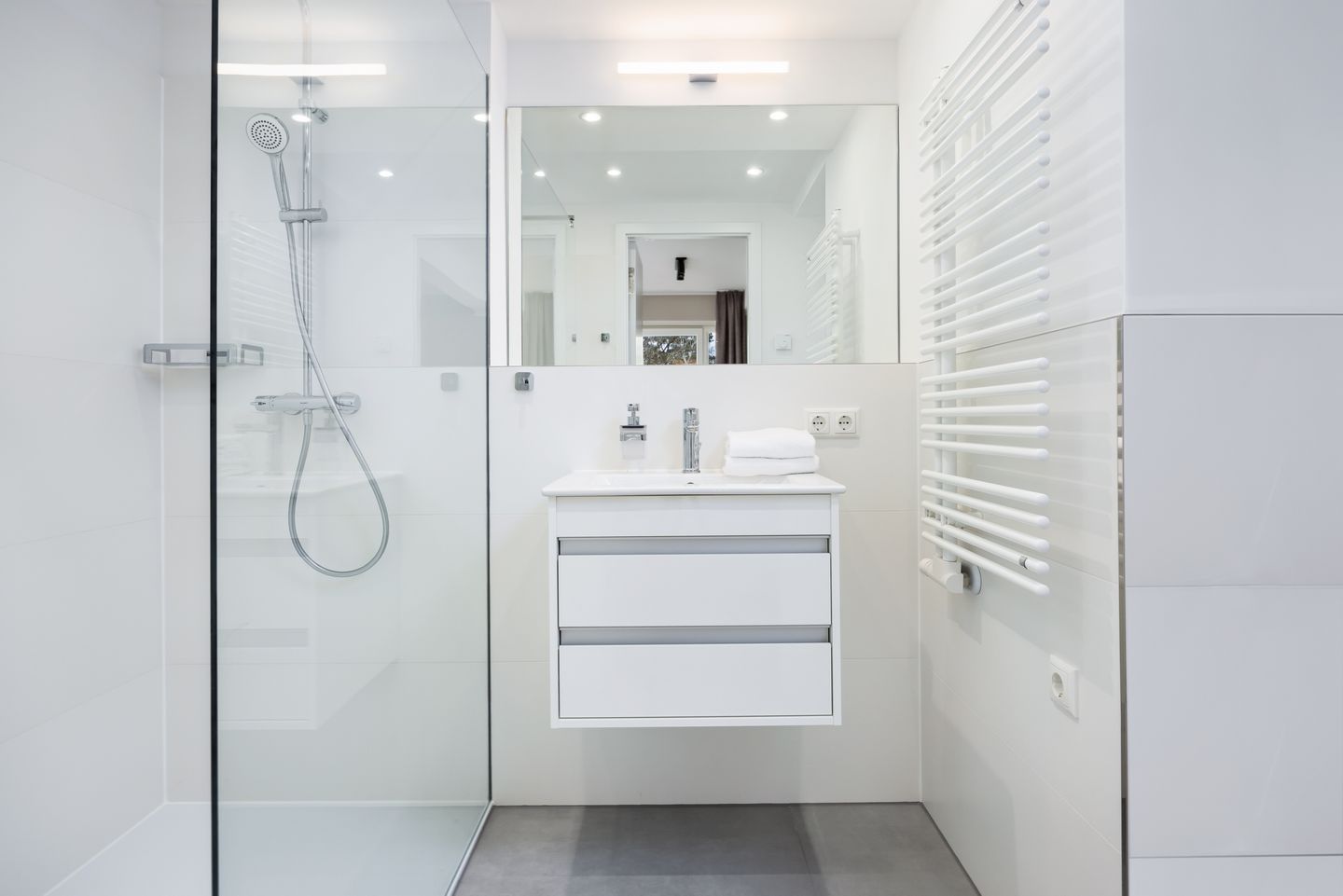 Strandresidenzen Binz-Prora Strandresidenzen Binz-Prora D1.3 Rügen - Badezimmer mit Dusche