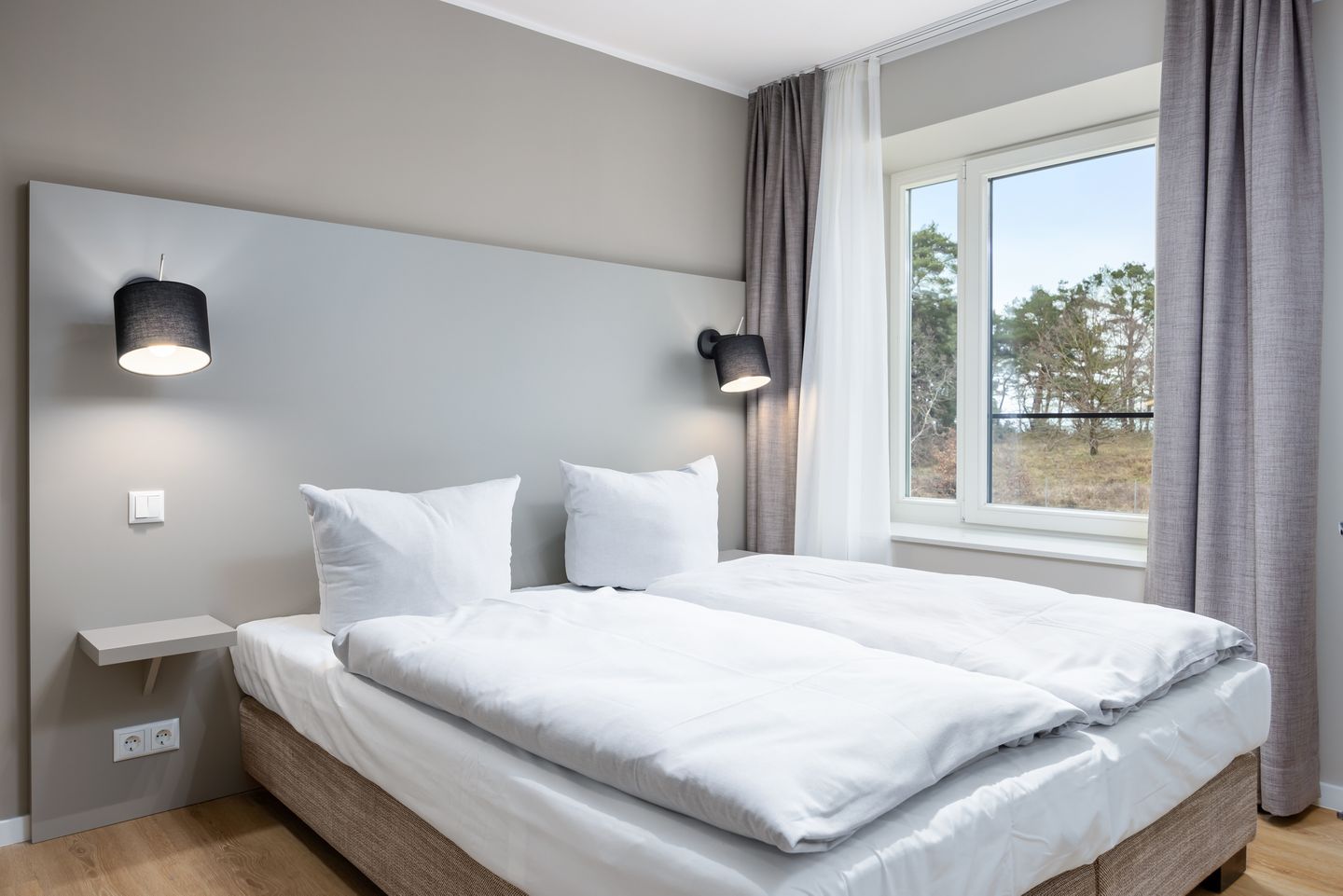 Strandresidenzen Binz-Prora Strandresidenzen Binz-Prora D1.3 Rügen - Schlafzimmer mit Doppelbett