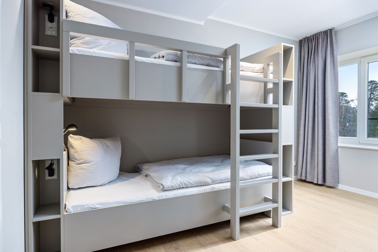 Strandresidenzen Binz-Prora Strandresidenzen Binz-Prora D1.3 Rügen - Schlafzimmer mit Etagenbett