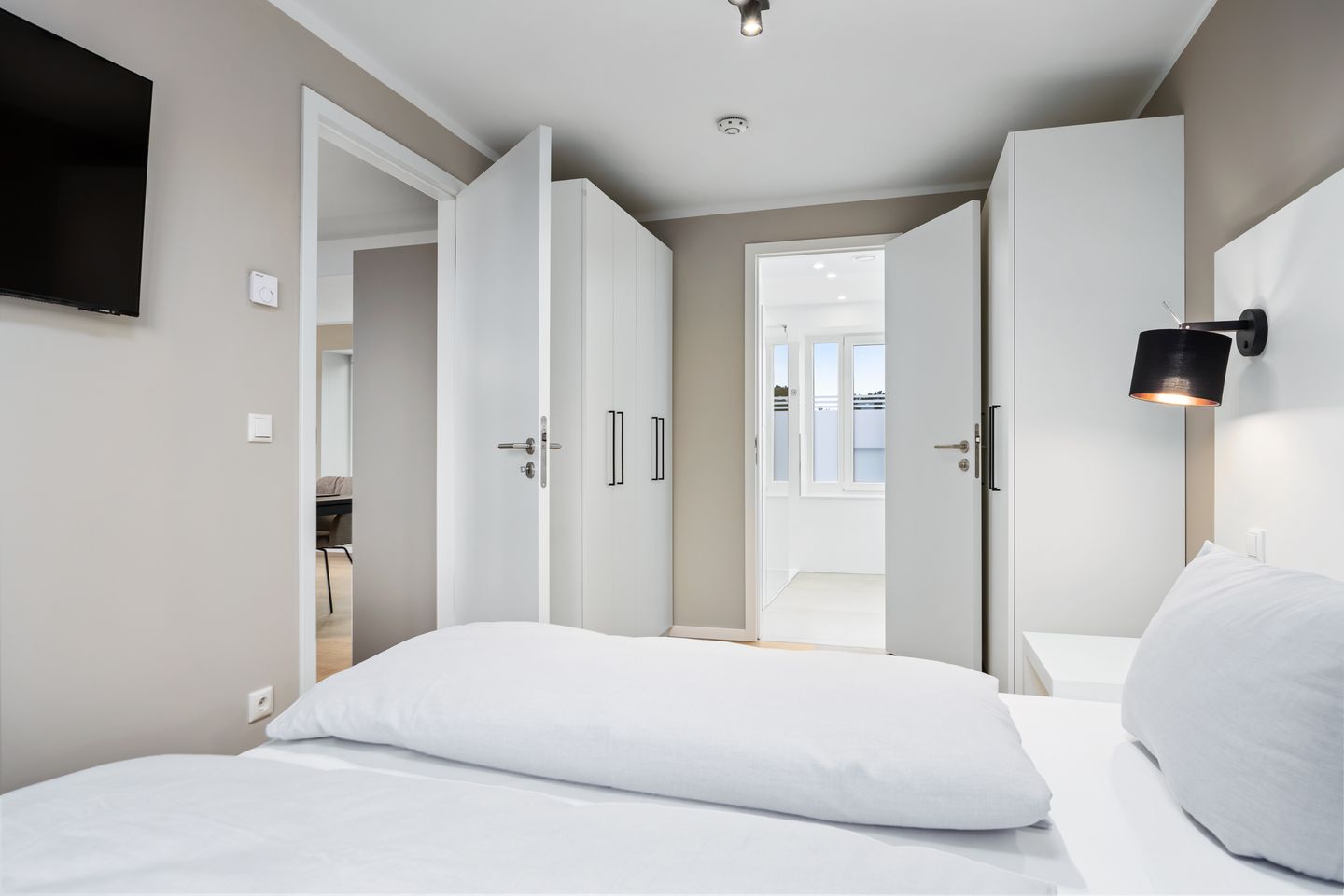 Strandresidenzen Binz-Prora Strandresidenzen Binz-Prora D5.1 Rügen - Schlafzimmer mit Doppelbett