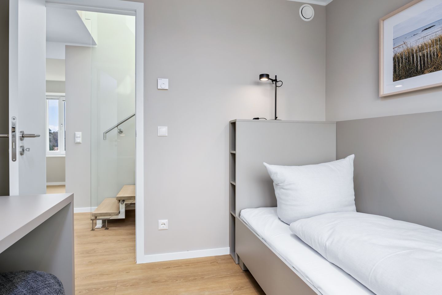 Strandresidenzen Binz-Prora Strandresidenzen Binz-Prora D5.5 Rügen - Schlafzimmer mit Einzelbett