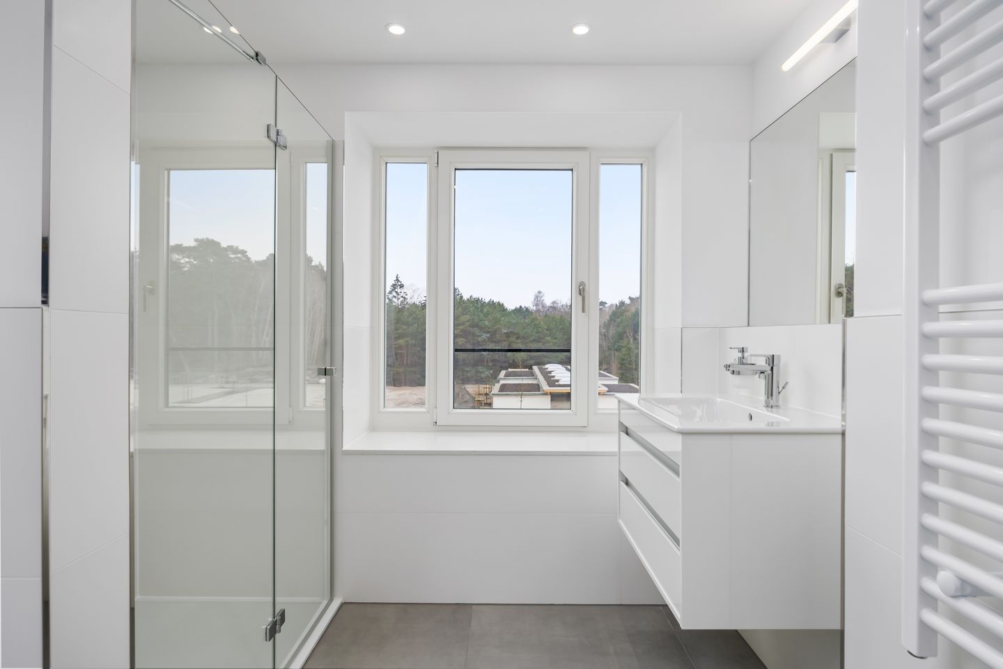 Strandresidenzen Binz-Prora Strandresidenzen Binz-Prora V2.1 Rügen - Badezimmer mit Dusche