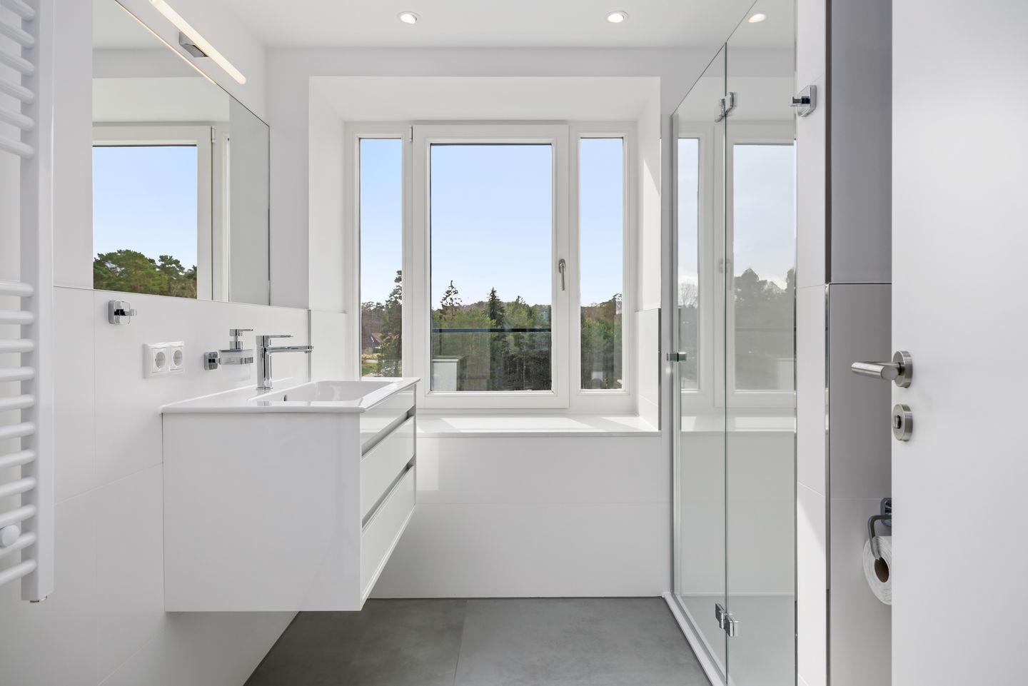 Strandresidenzen Binz-Prora Strandresidenzen Binz-Prora V3.1 Rügen - Badezimmer mit Dusche