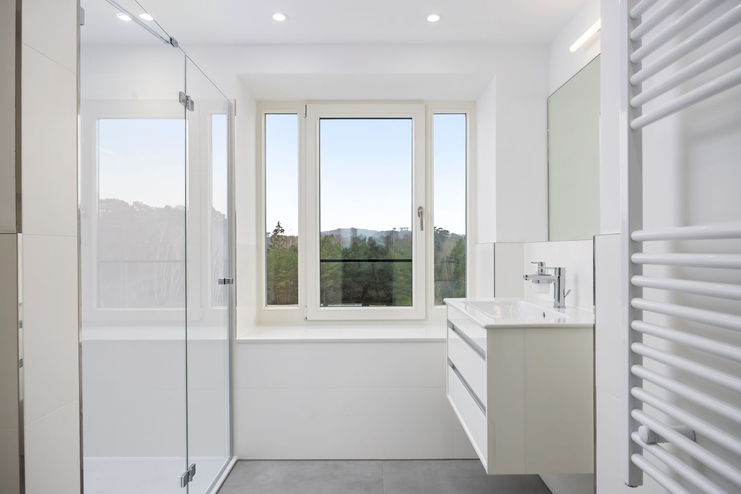 Strandresidenzen Binz-Prora Strandresidenzen Binz-Prora V4.1 Rügen - Badezimmer mit Dusche