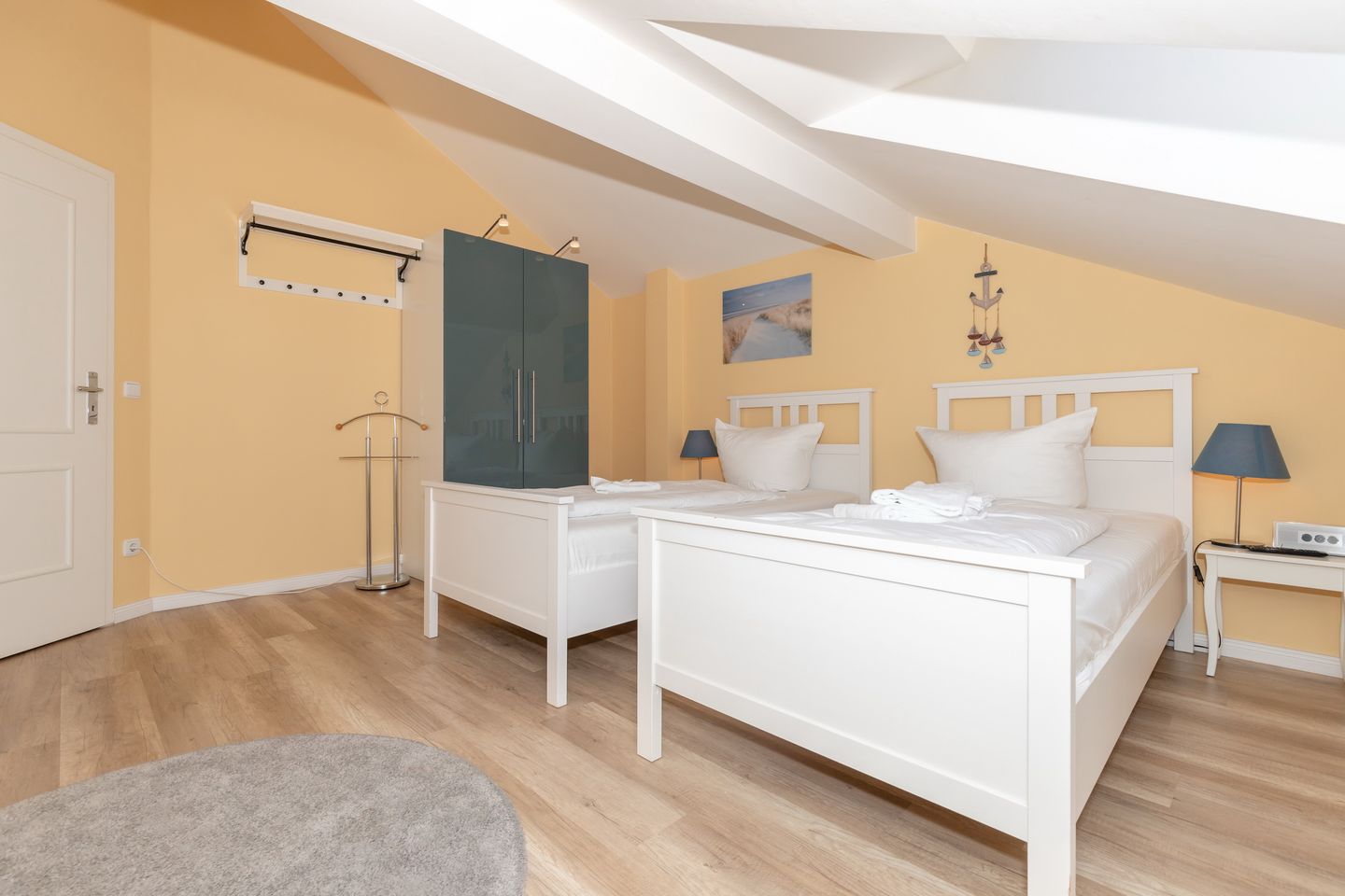 Apartment-Residenz Ostseestrand Apartment-Residenz Ostseestrand 32 Kühlungsborn - Schlafzimmer mit zwei Einzelbetten