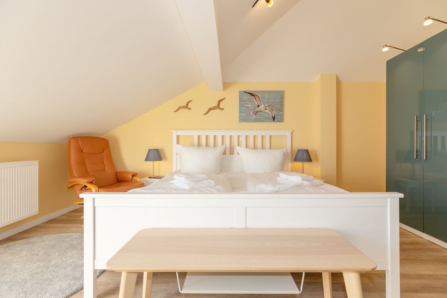 Apartment-Residenz Ostseestrand Apartment-Residenz Ostseestrand 32 Kühlungsborn - Schlafzimmer mit Doppelbett