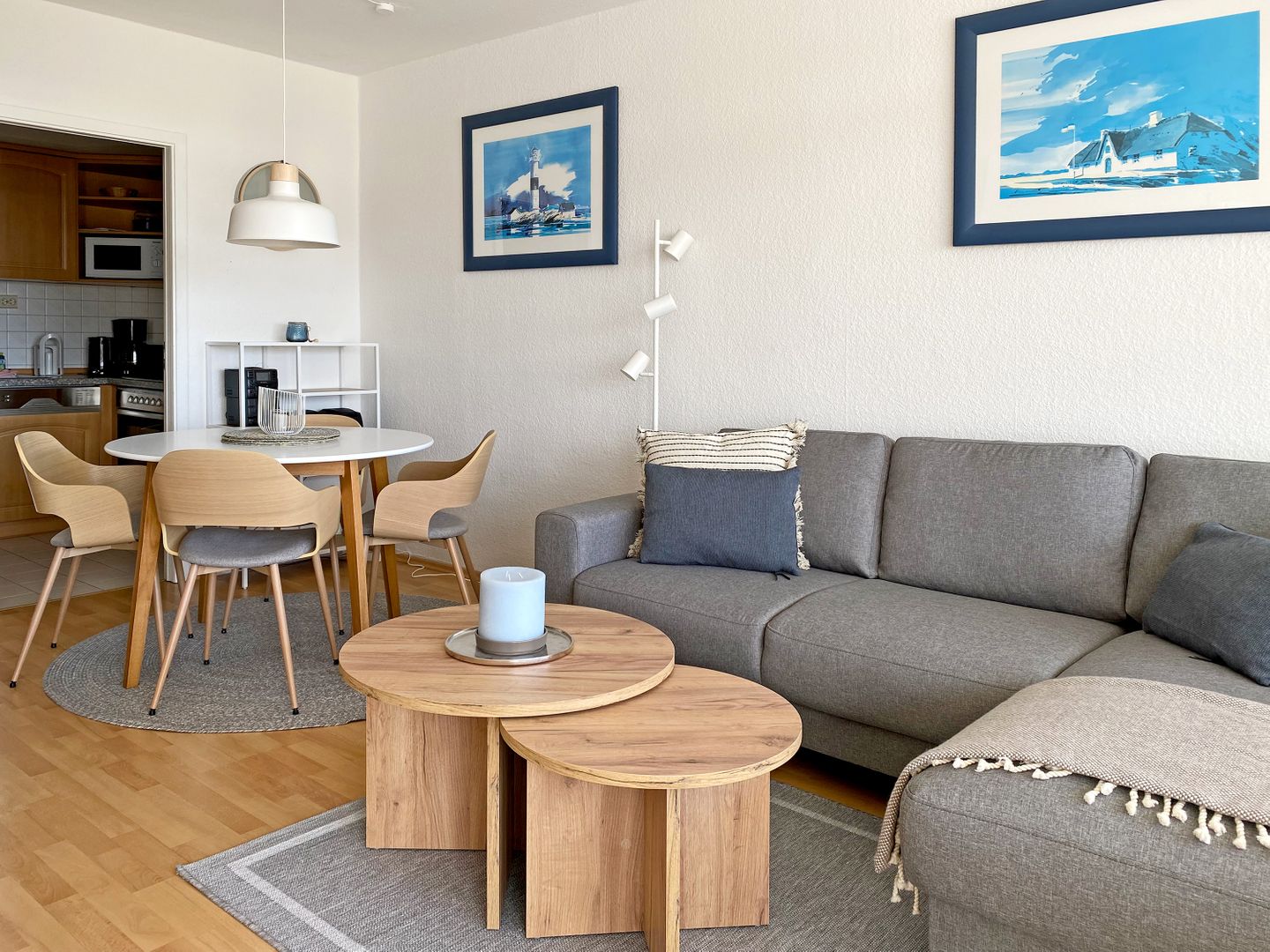 Kaiserhof Apartment 785, Typ E  - Wohnzimmer